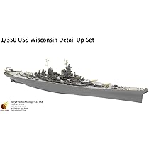 ベリーファイア　1/350 戦艦ウィスコンシン Amazon | ベリーファイア 1/350 アメリカ海軍 戦艦 ウィスコンシン BB